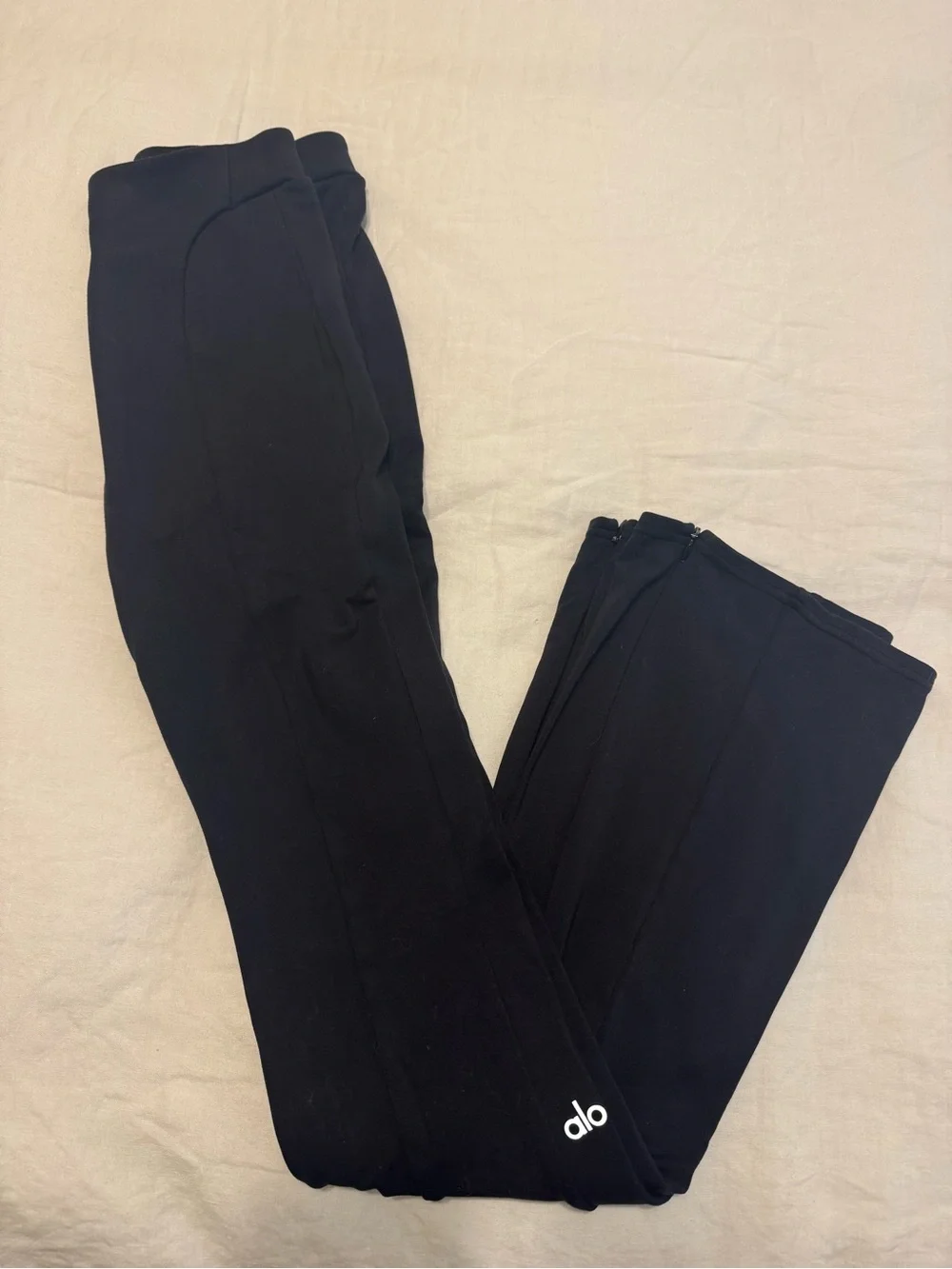 ALO Yoga Black Boot Cut Flare Leggings